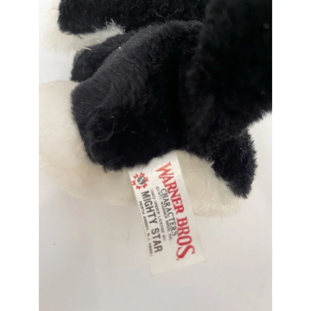 Vintage 1971 Warner Brothers Mighty Star Sylvester Cat Plush 9